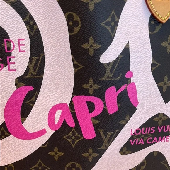 Louis Vuitton Tahitienne Cities Capri Neverfull MM - Picture 4 of 15